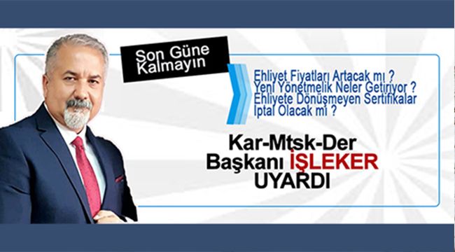 Ehliyet Alacaklar Dikkat!
