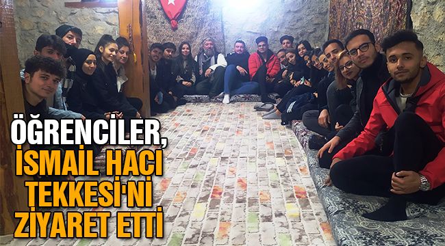 Öğrenciler, İsmail Hacı Tekkesi'ni Ziyaret Etti