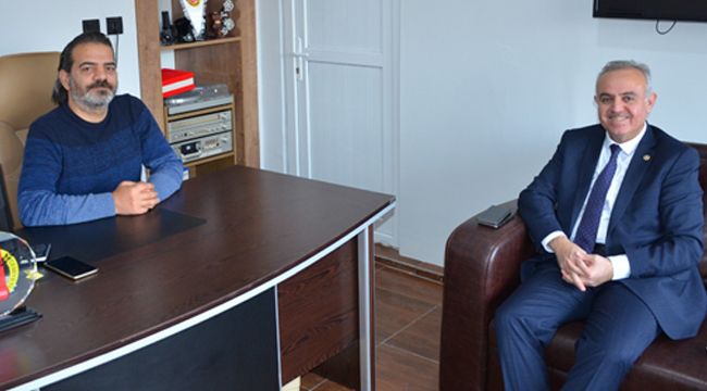 Recep Şeker'den Gazeteciler Cemiyetine ziyaret