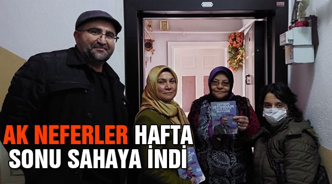 Ak Neferler Hafta Sonu Sahaya İndi