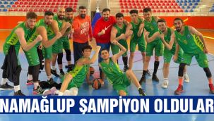 Namağlup Şampiyon Oldular