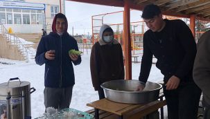 Öğrenciler Okul Bahçesinde Dolu Dolu Vakit Geçirdi