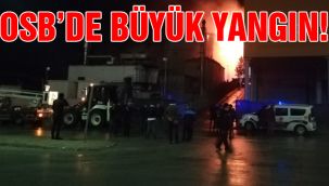 OSB'de Büyük Yangın