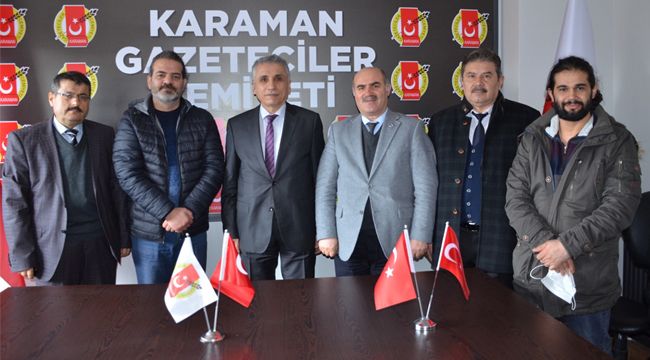 Gazeteciler Cemiyetine Vergi Haftası Ziyareti