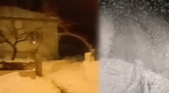 Kar Kış Demeden Vatandaşlara Hizmet Etti