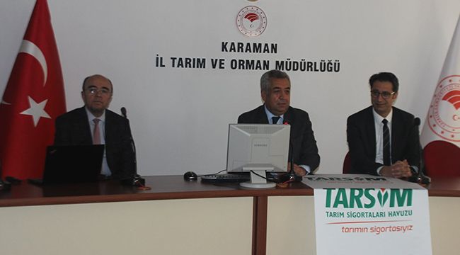TARSİM Bilgilendirme Toplantısı Yapıldı