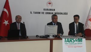 TARSİM Bilgilendirme Toplantısı Yapıldı