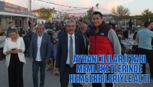 Ayrancılılar İftarı Memleketlerinde Hemşehrileriyle Açtı