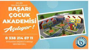 Başarı Çocuk Akademisi Açılıyor