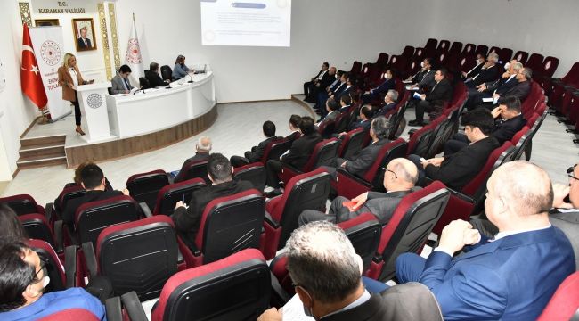 Karaman'ın Ekonomisi Değerlendirildi 