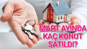 Mart Ayında Kaç Konut Satıldı?