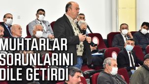 Muhtarlar Sorunlarını Dile Getirdi