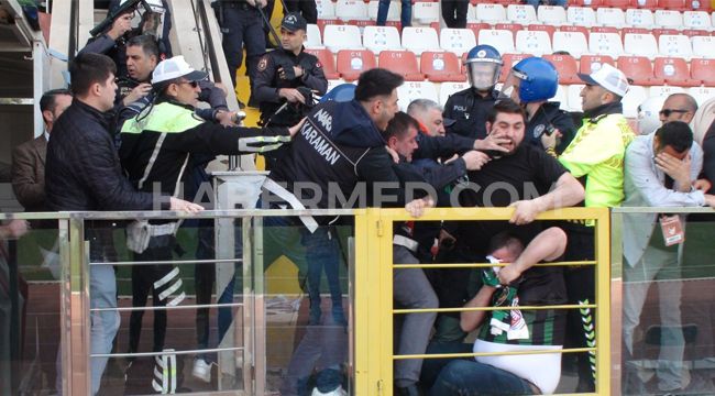 Play-Off Maçında Gergin Anlar: 4 Yaralı 