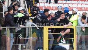 Play-Off Maçında Gergin Anlar: 4 Yaralı 