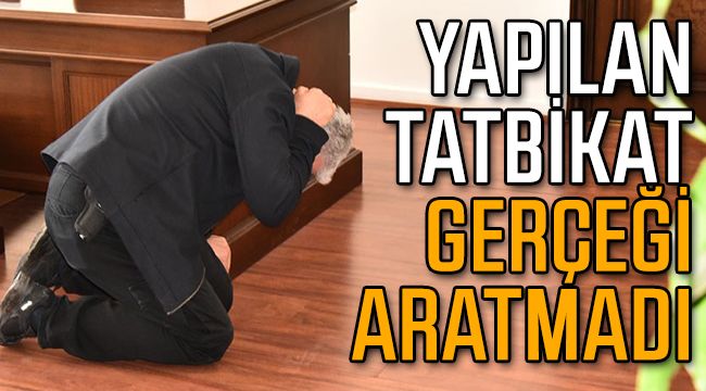 Yapılan Tatbikat Gerçeği Aratmadı 