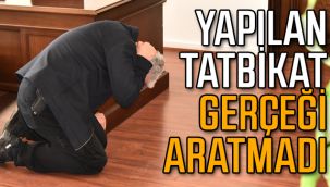Yapılan Tatbikat Gerçeği Aratmadı 