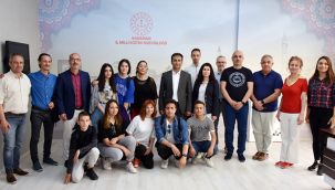 Avrupalı Eğitimci ve Öğrencilerden İl Müdürü Çalışkan'a Ziyaret