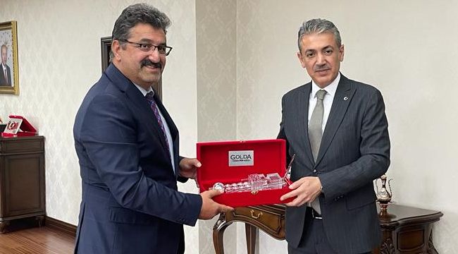 Fatih Doğan'dan Vali Akkoyun'a Hayırlı Olsun Ziyareti