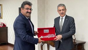 Fatih Doğan'dan Vali Akkoyun'a Hayırlı Olsun Ziyareti