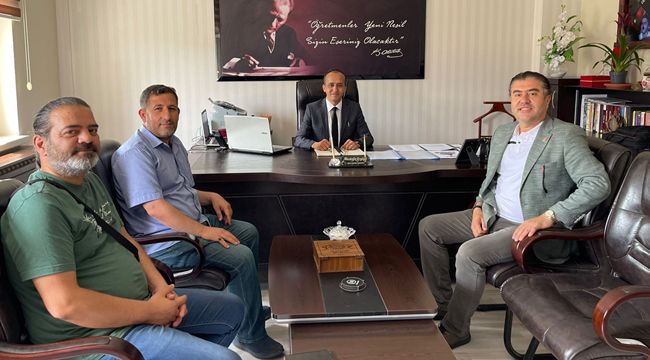 Gazetecilerden Eryiğit'e Hayırlı Olsun Ziyareti