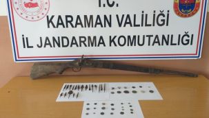 Karaman'da Tarihi Eser Operasyonu