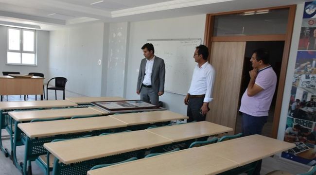 Karaman'da okullar yeni eğitim-öğretime yılına hazırlanıyor