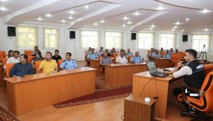 Personellere uyuşturucu ve madde bağımlılığı semineri