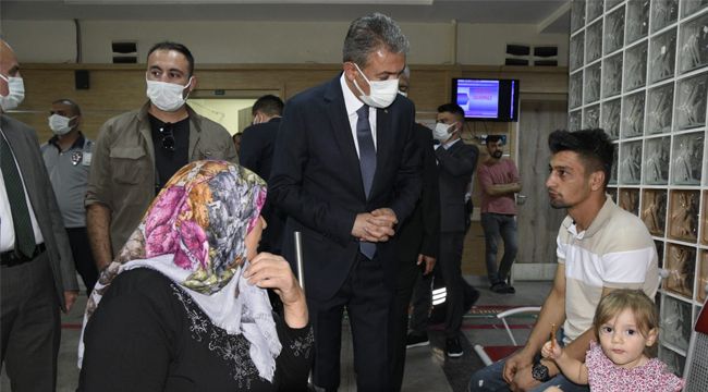 Vali Akkoyun'dan Kurumlara Bayram Ziyareti
