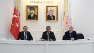 Vali Akkoyun, köy muhtarları ile buluştu