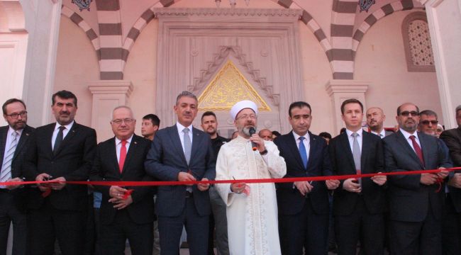 Karaman'da konuşan Diyanet İşleri Başkanı Erbaş: "Camilerimiz boş kalmasın"