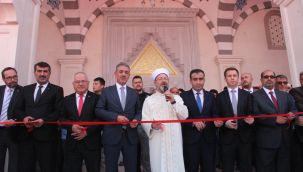 Karaman'da konuşan Diyanet İşleri Başkanı Erbaş: "Camilerimiz boş kalmasın"