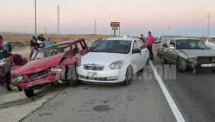 Karaman'da Zincirleme Trafik Kazası: 4 Yaralı