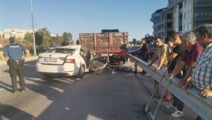 Kazımkarabekir'de feci kaza, çok sayıda yaralı var