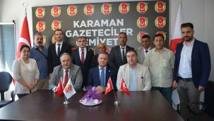 Mustafa Sarıgül'den Gazeteciler Cemiyetine ziyare