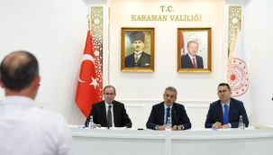 Vali Tuncay Akkoyun, muhtarlarla biraraya geldi