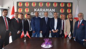 Altınöz'den Gazeteciler Cemiyetine Ziyaret