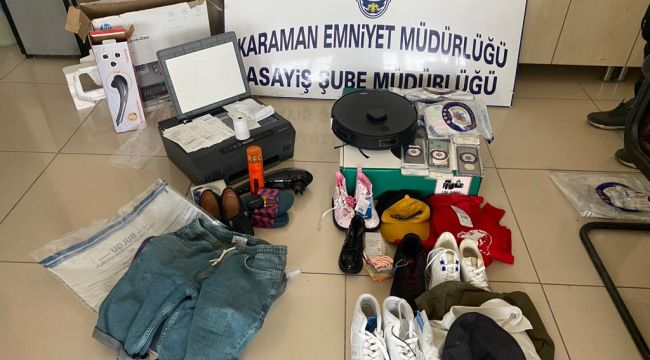 Çaldığı ürünleri iade ederek paraya çevirmeye çalışınca tutuklandı 