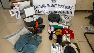 Çaldığı ürünleri iade ederek paraya çevirmeye çalışınca tutuklandı 