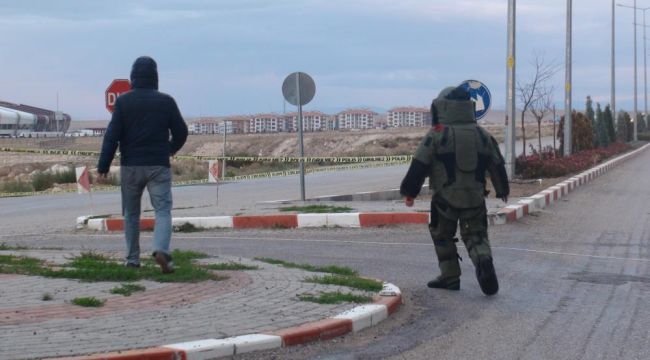 Karaman'da şüpheli paket ekipleri harekete geçirdi 