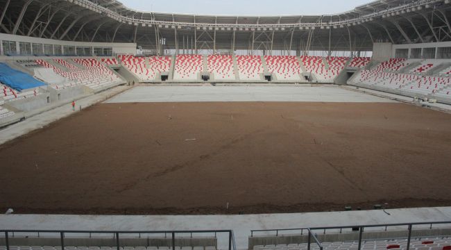 Karaman'ın yeni stadyumda sona doğru