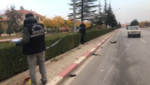 Otomobilin çarptığı bisiklet sürücüsü ağır yaralandı