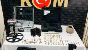 Karaman'da tarihi eser kaçakçılığından gözaltına alınan 7 şüpheli serbest bırakıldı