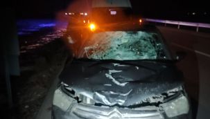 Karaman'da otomobilin çarptığı yaya hayatını kaybetti