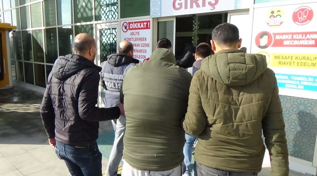Karaman'da uyuşturucudan gözaltına alınan 1'i kadın 10 kişi tutuklandı