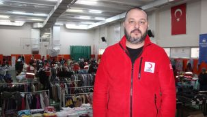 Kızılay butik mağazası depremzedelerin ihtiyaçlarını karşılıyor