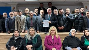 Çağlayan AK Parti Teşkilatının Desteğiyle Başvurusunu Yaptı