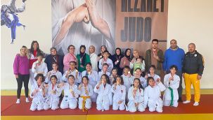 Karaman'da okullar arası küçükler judo il birinciliği müsabakaları yapıldı