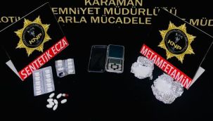 Antalya'dan Karaman'a uyuşturucu getirdi tutuklandı 