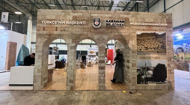  Karaman Belediyesi EMİTT fuarına katıldı