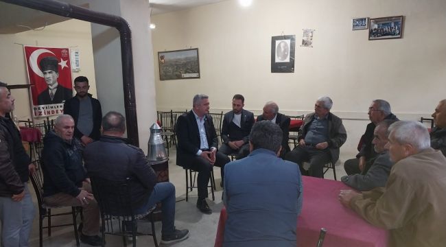 Taşeli'nin Tek Liste Başı Adayı Atilla Zorlu'ya Büyük İlgi